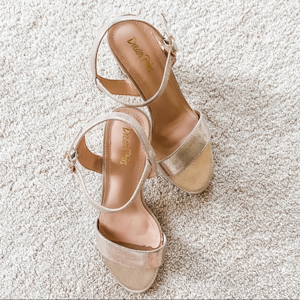 Dream Pairs Chunky Heels - NEVER WORN